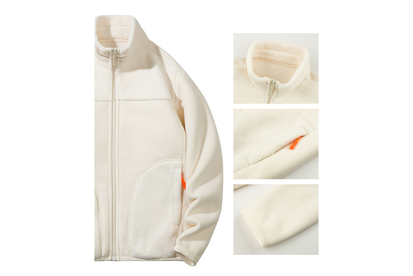 Double-Sided Fleece Thickened Hoodie