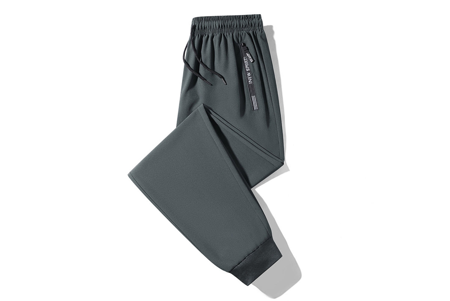**Men's Ice Silk Pants - Cool, Breathable Casual Sweatpants**