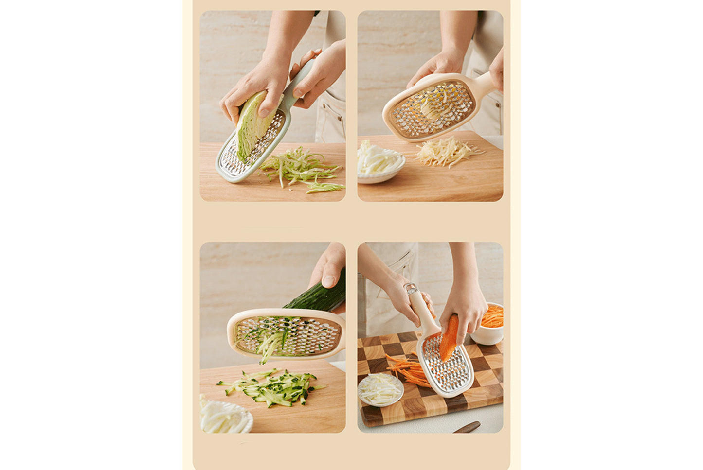 **420 Stainless Steel Multi-functional Shredder/Slicer**