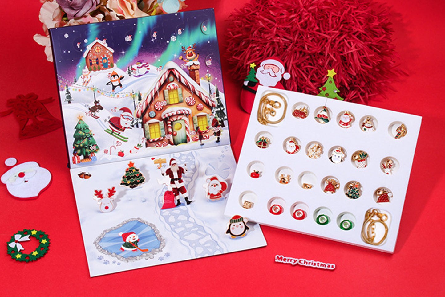 DIY Christmas Bracelet Blind Box Countdown Calendar