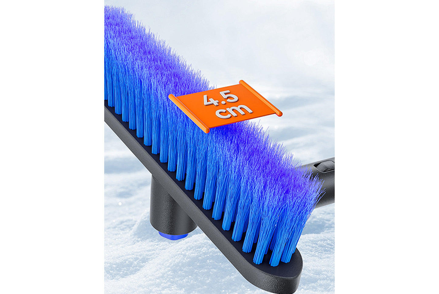 **3-in-1 Car Snow Shovel | Extendable De-icing Tool**