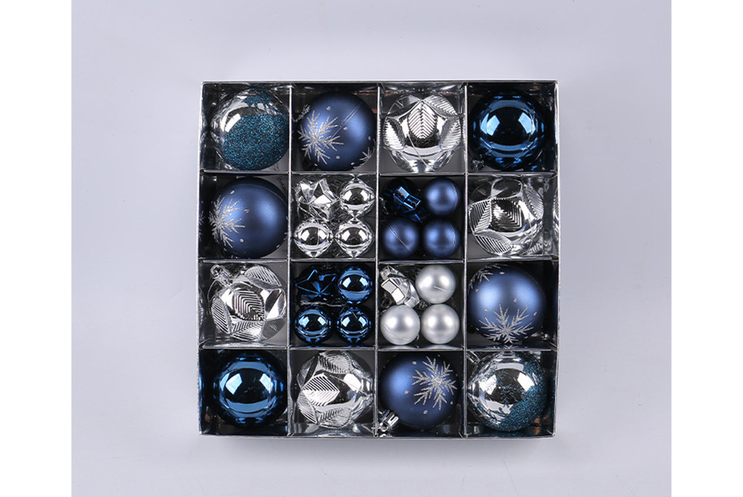 *Electroplating Shaped Christmas Ball Pendant