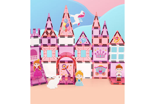 Princess Themed Magnetic Building Blocks