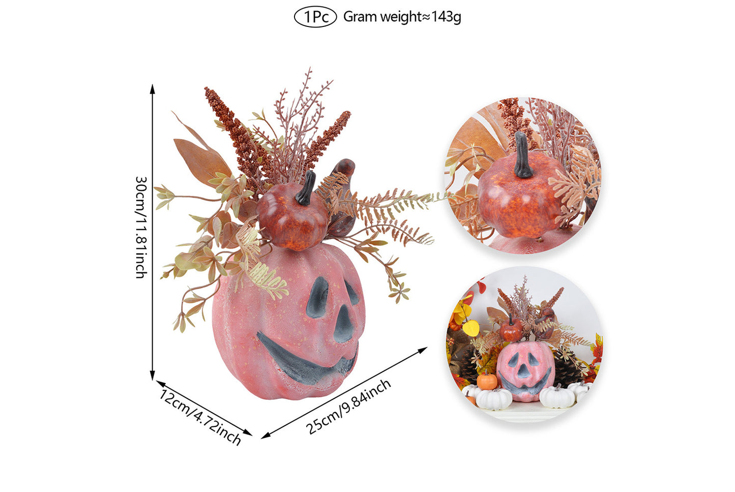 **Halloween Pumpkin Cutting Decoration