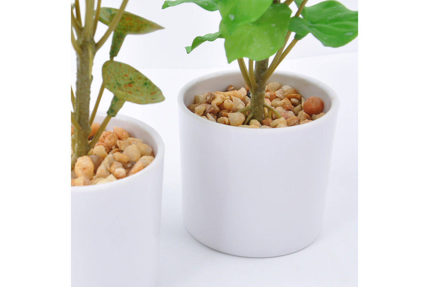 Halloween Simulated Plant Pots | Skull/White Pot/Succulent Series