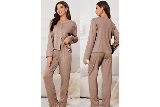 **Breathable and Cool Loungewear Set**