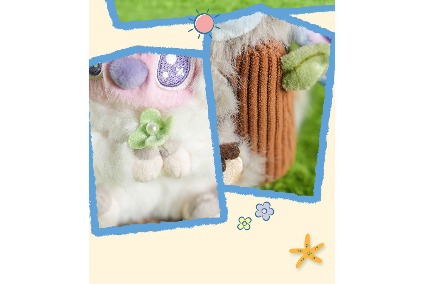 **Lilo & Stitch Series Animal Party Plush Charm Blind Box**