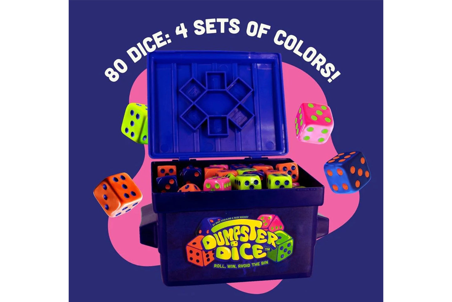 Dumpster Dice Fast-Paced Family Dice Game