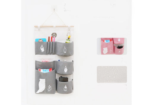 Cloth wall storage bag