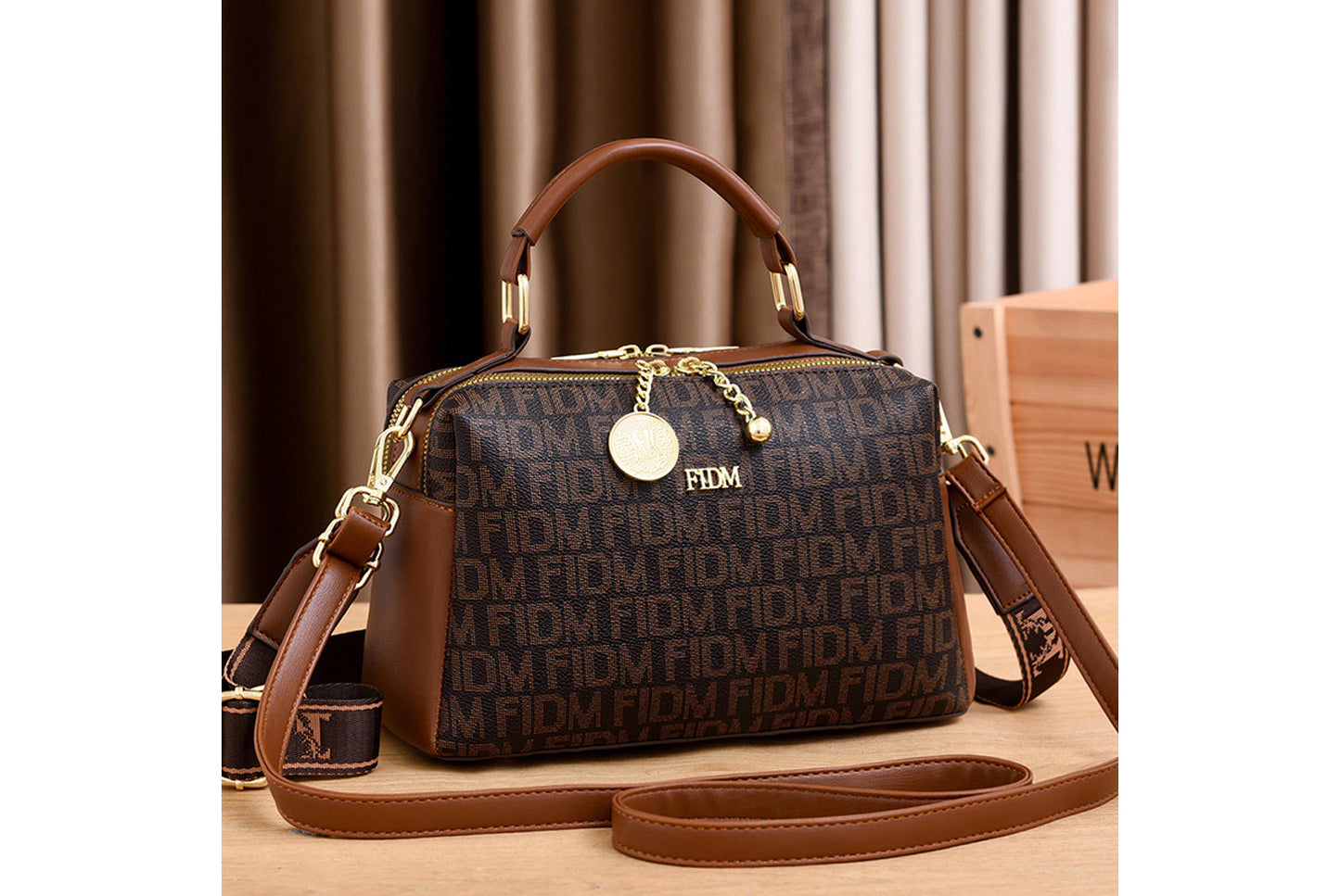 Printed Minimalist Handbag