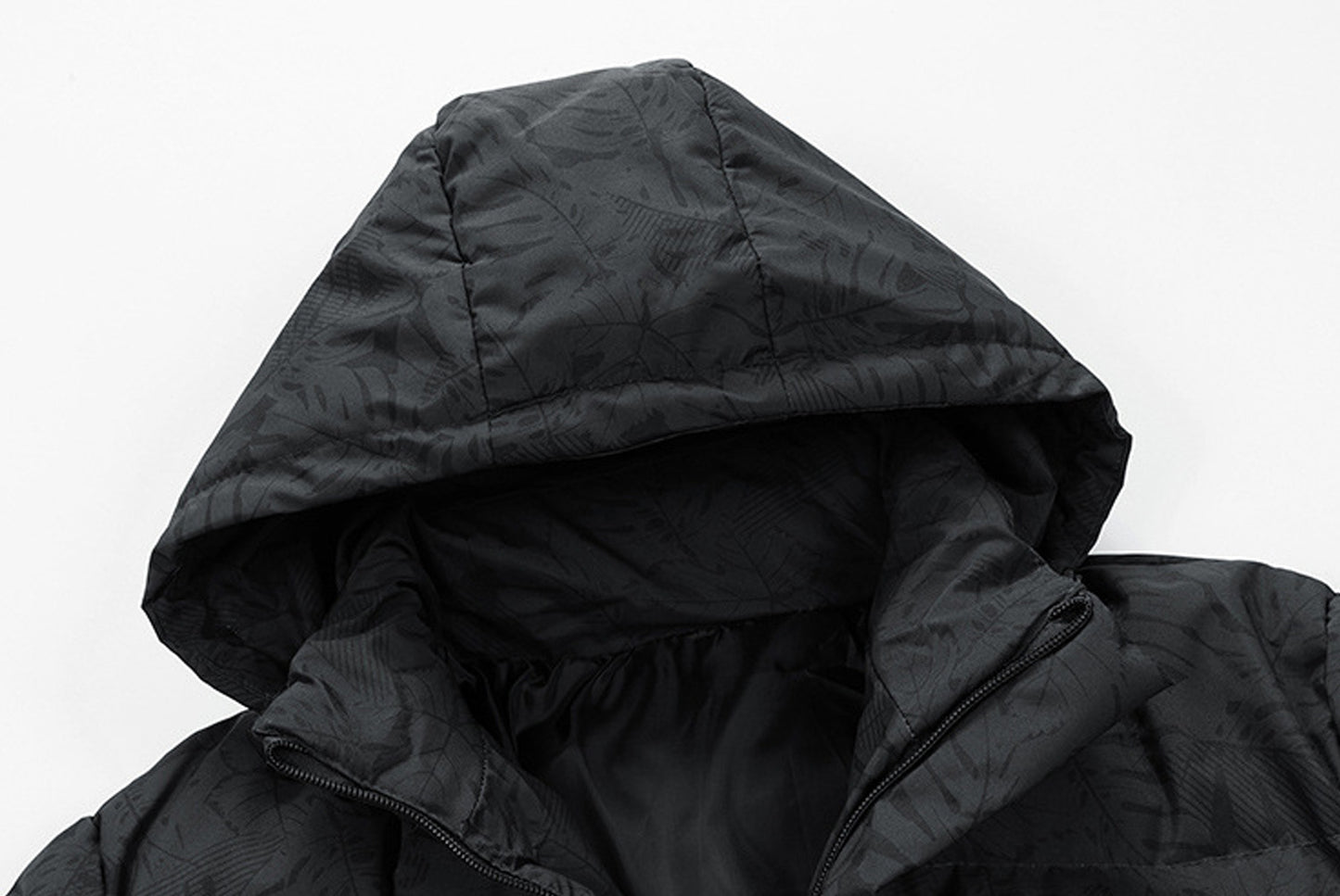 **Men's Hooded Cotton Jacket (Thickened, Warm, Multiple Colors Available)**