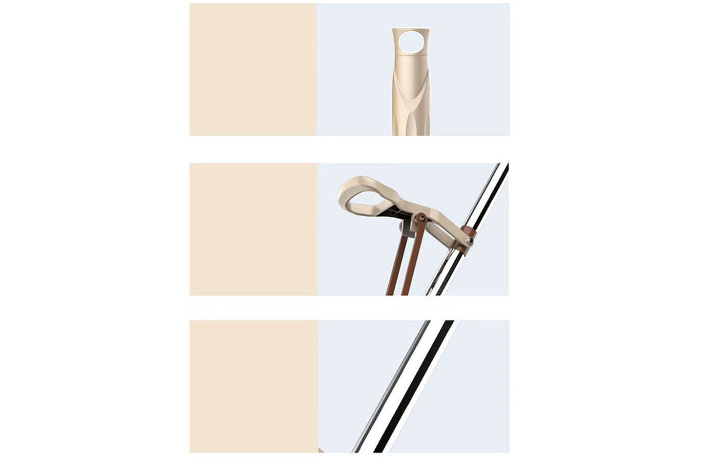 Hands-Free Washable PVA Mop