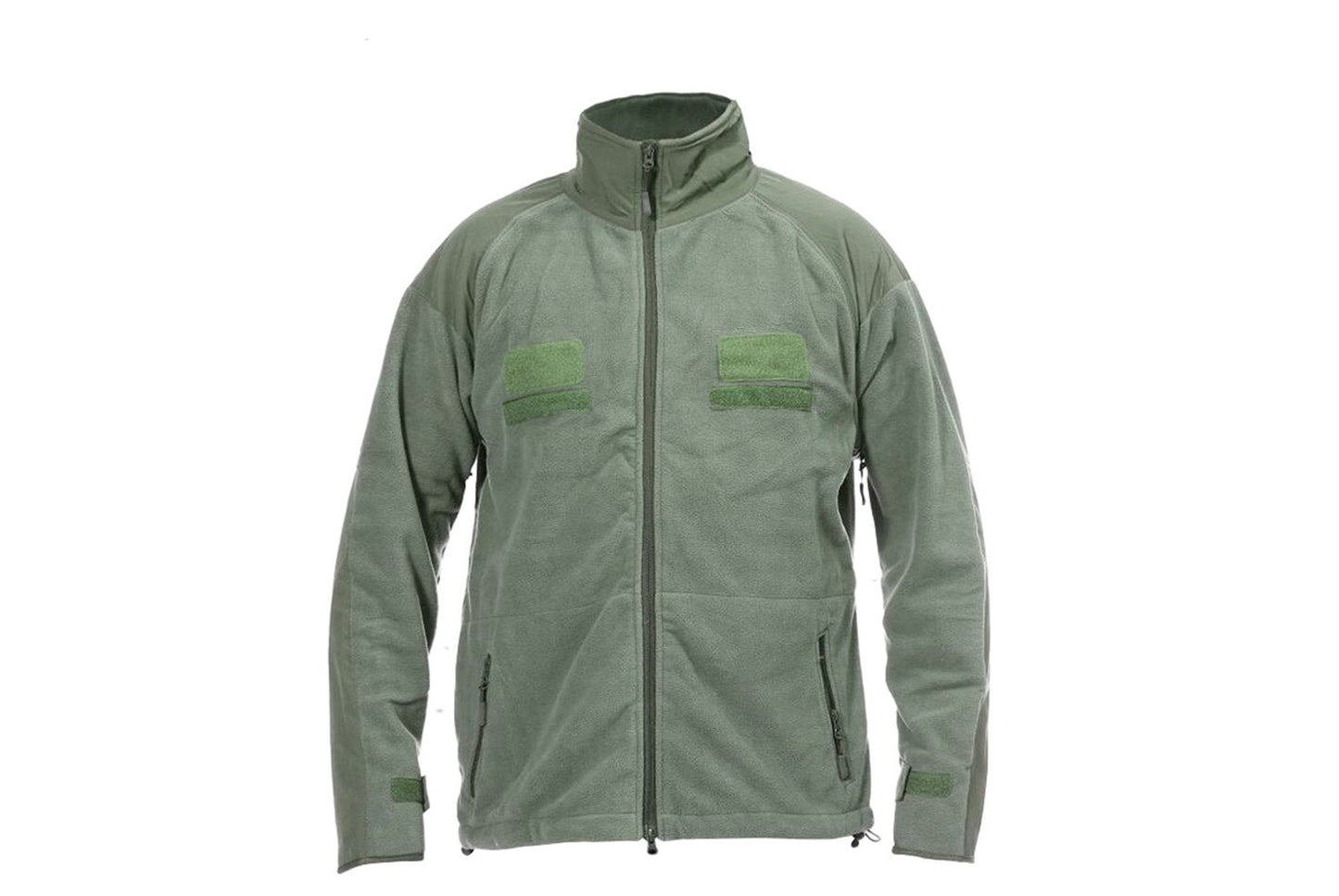 Men's Outdoor Insulated Fleece Jacket with Stand Collar