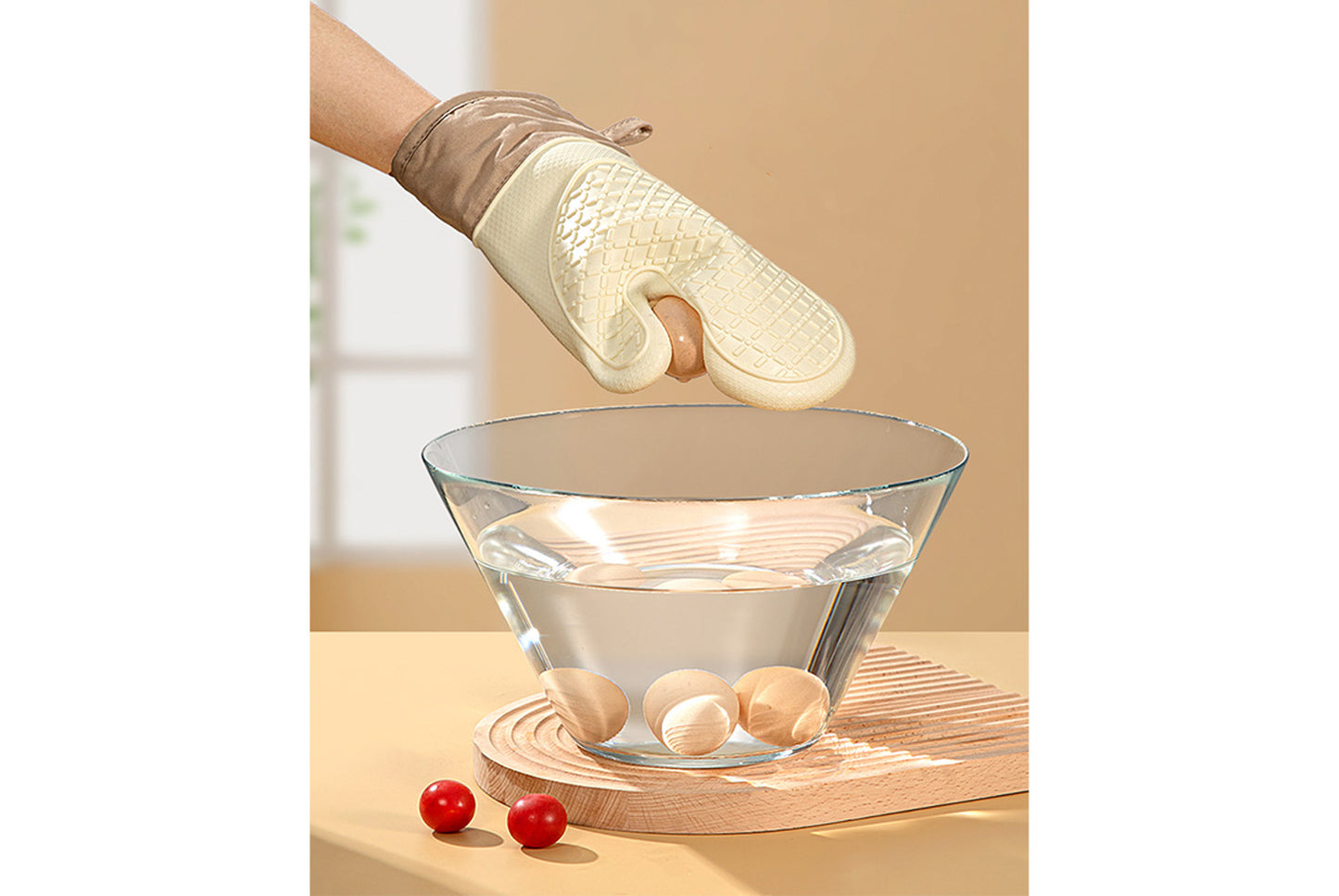 Thickened Silicone Heat-Resistant Gloves