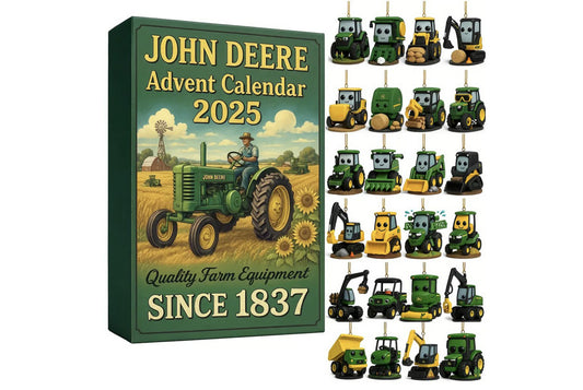 John Deere Advent Calendar 2025 Countdown Calendar Box