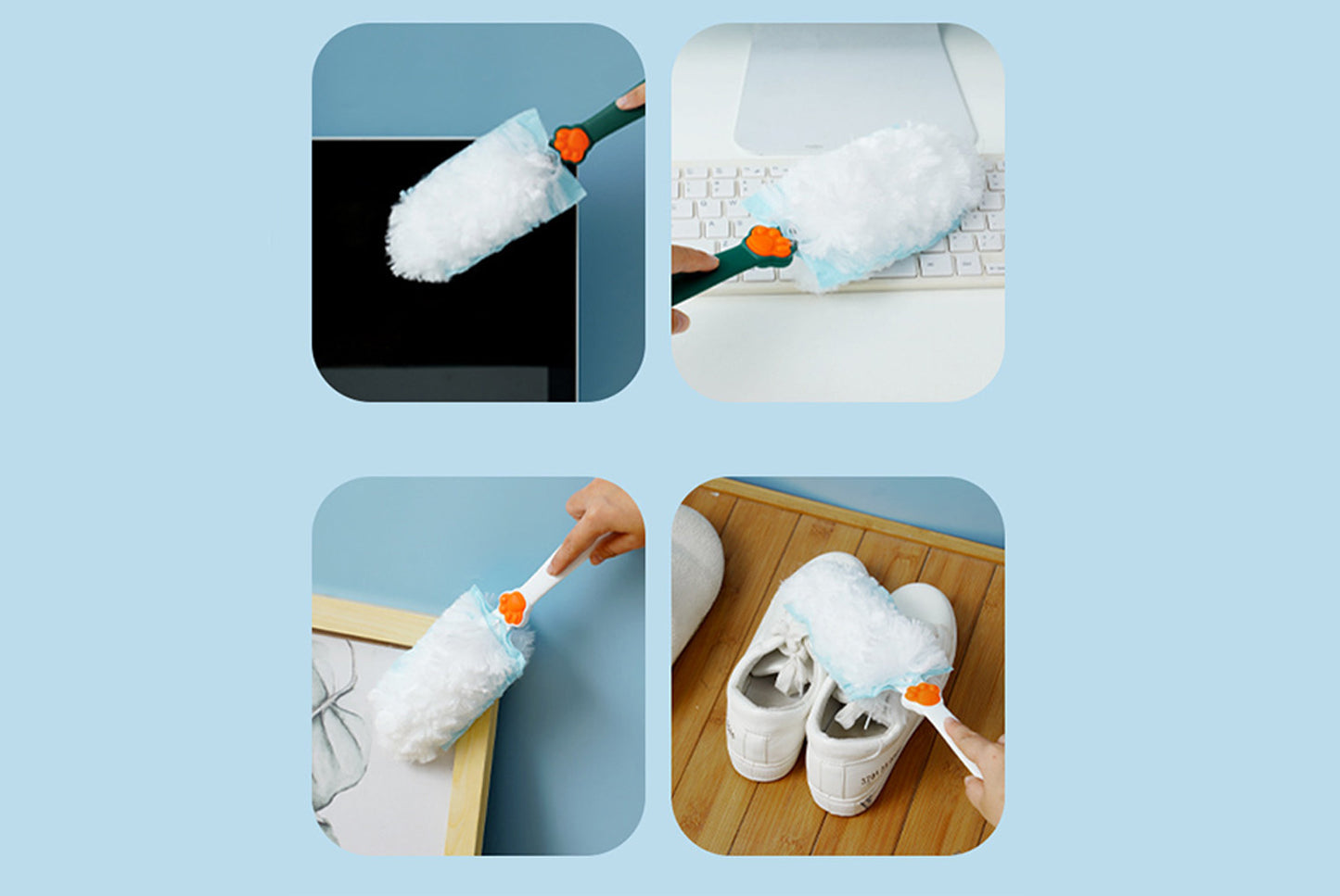 Household electrostatic duster