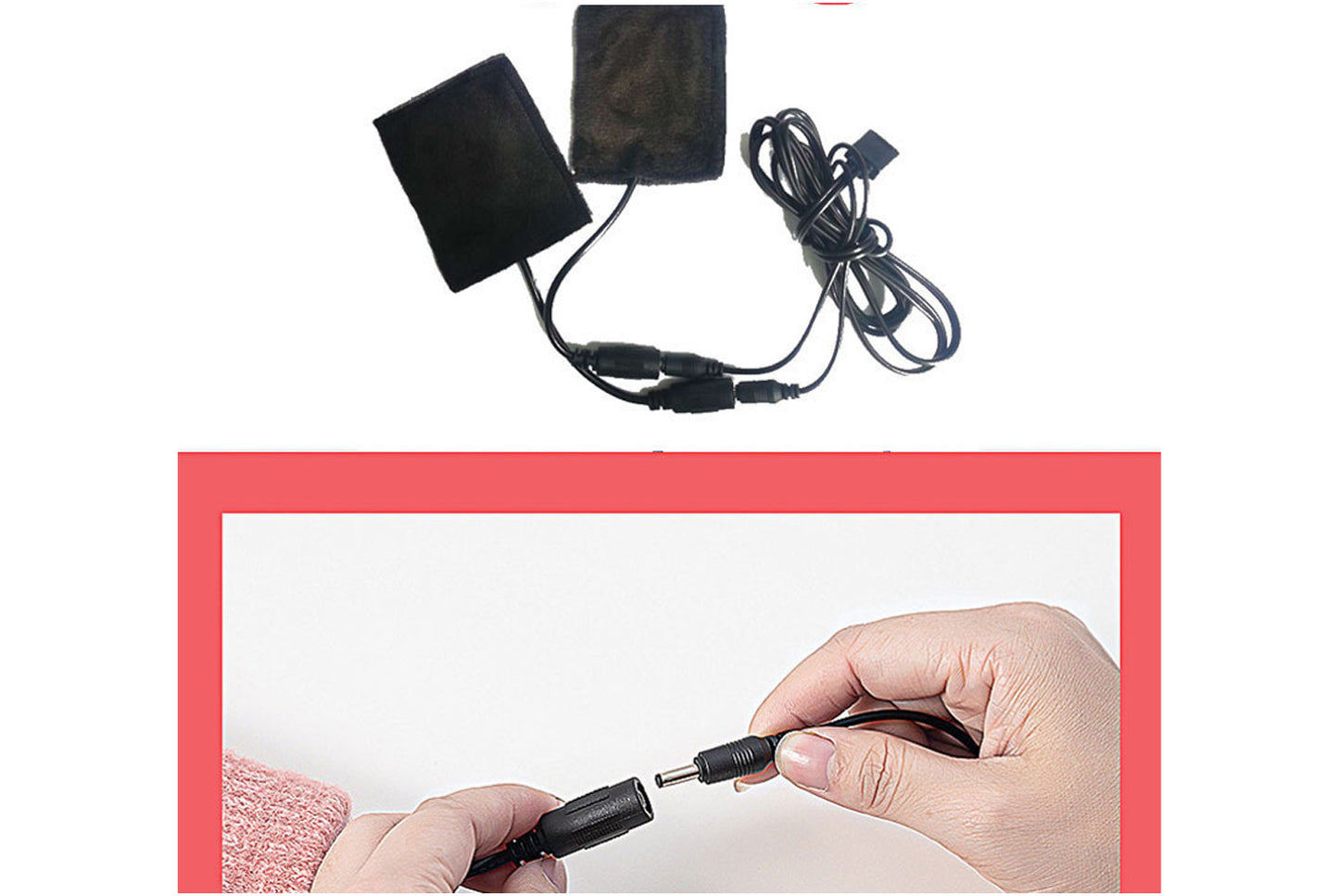 USB Rechargeable Heated Touchscreen Gloves