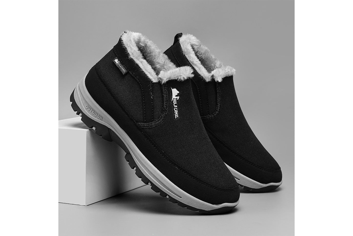 **Men's Outdoor Casual Lightweight Cotton Shoes**