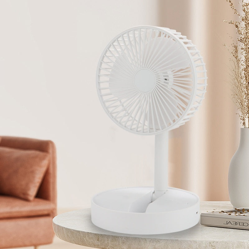 # Multifunctional Folding Telescopic Desktop Fan