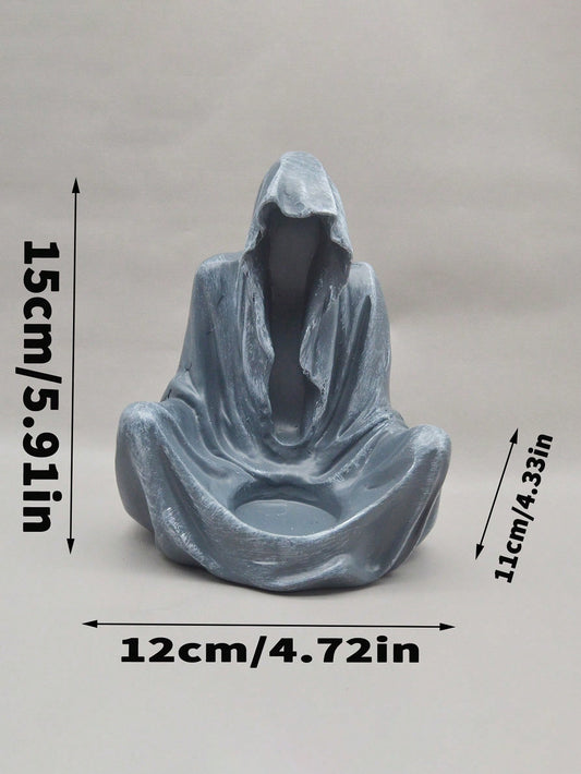 # Creative Faceless Man Cloak Candlestick Decorative Ornament