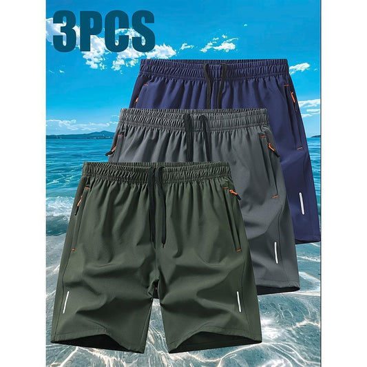 # Ice Silk Quick-Dry Sports Shorts