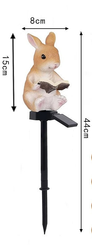 # Solar-Powered Rabbit-Shaped Outdoor Garden Light