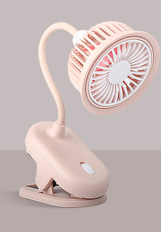 # Clip-on Mini USB Rechargeable Fan