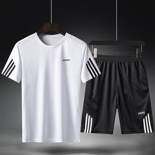# Men's Summer Quick-Drying Breathable Sports Suit