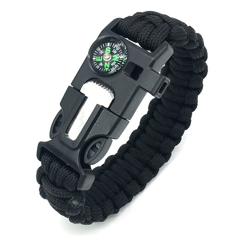 # 5-in-1 Multifunctional Outdoor Survival Paracord Bracelet