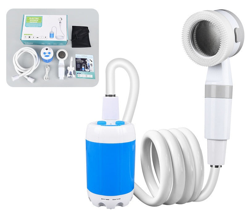 # Portable Outdoor Electric Shower