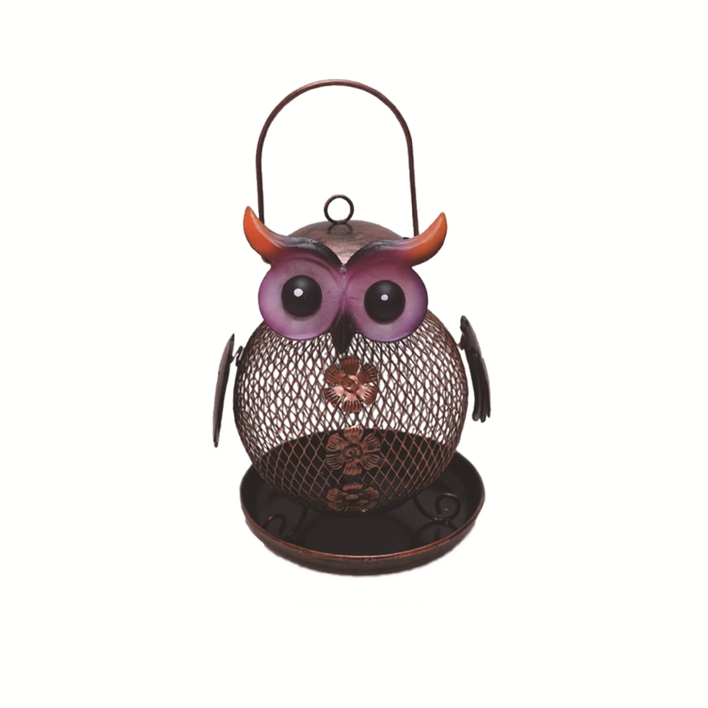 # Hanging Owl-Shaped Bird Feeder