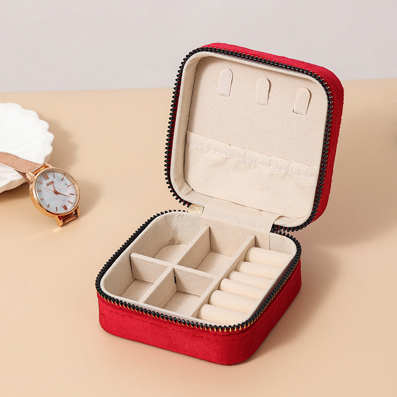 **Mini Portable Travel Jewelry Organizer**