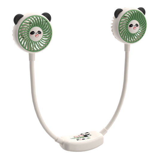 # Panda-Shaped Neck Fan