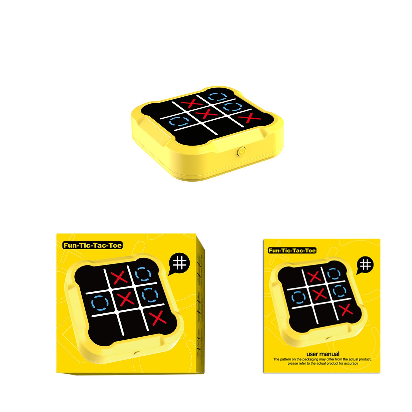 **Tic-Tac-Toe Electronic Game Machine (4-in-1 Educational Toy)**