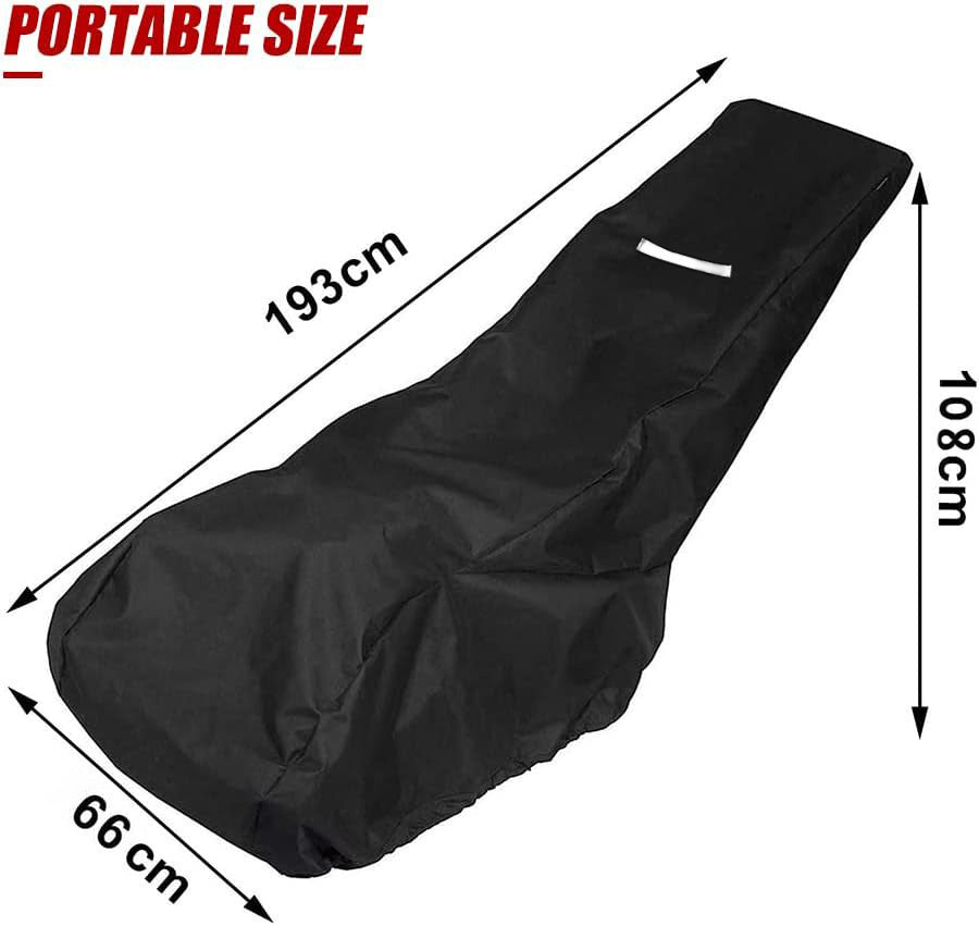 # Lawn Mower Protective Cover with Reflective Strips