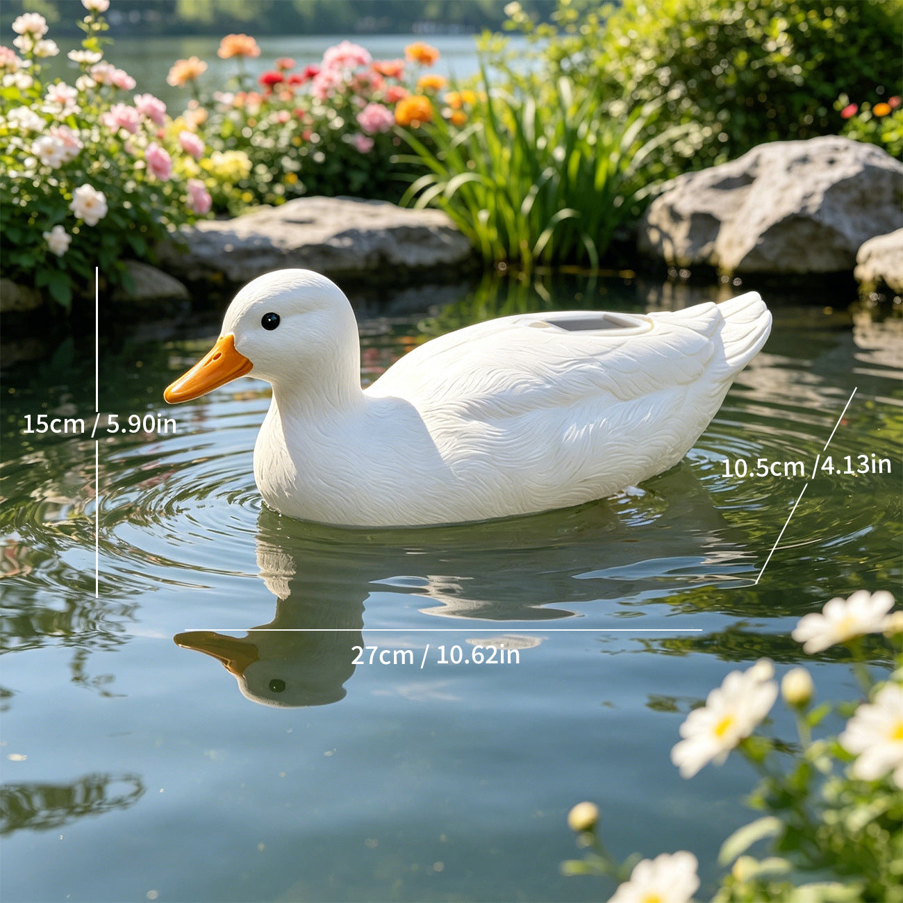 # Solar-Powered Simulation Decorative Ornament