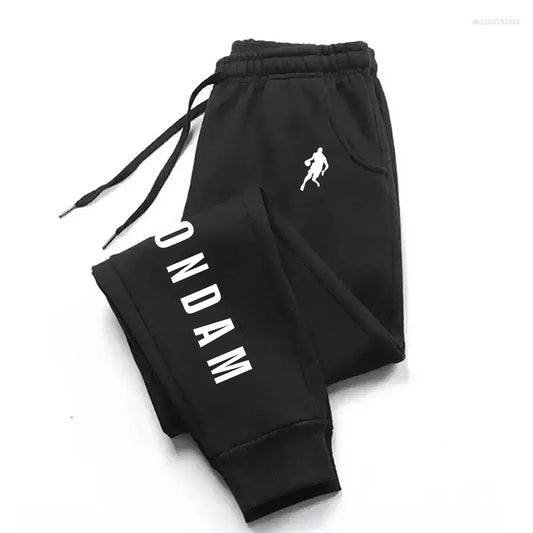 # Men's Letter Print Casual Sports Jogging Pants