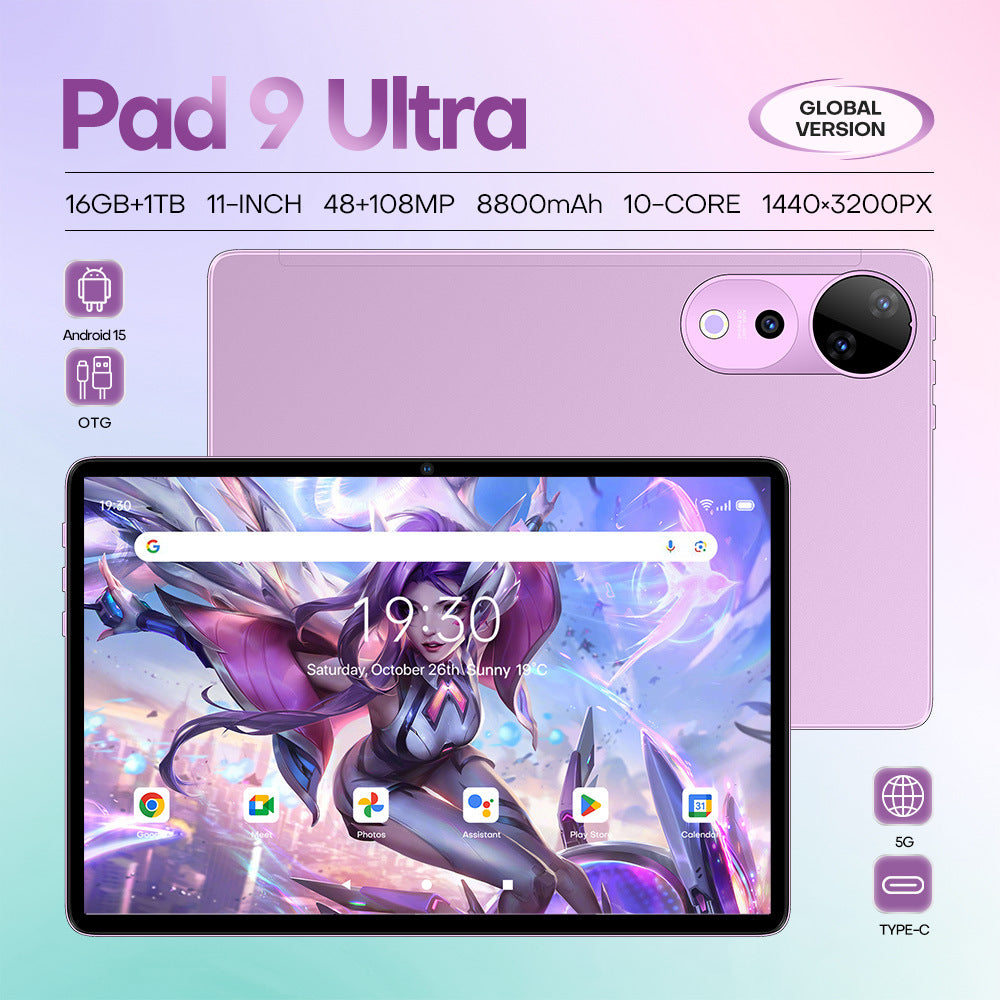 # Pad 9 Ultra Large-Screen Smart Tablet