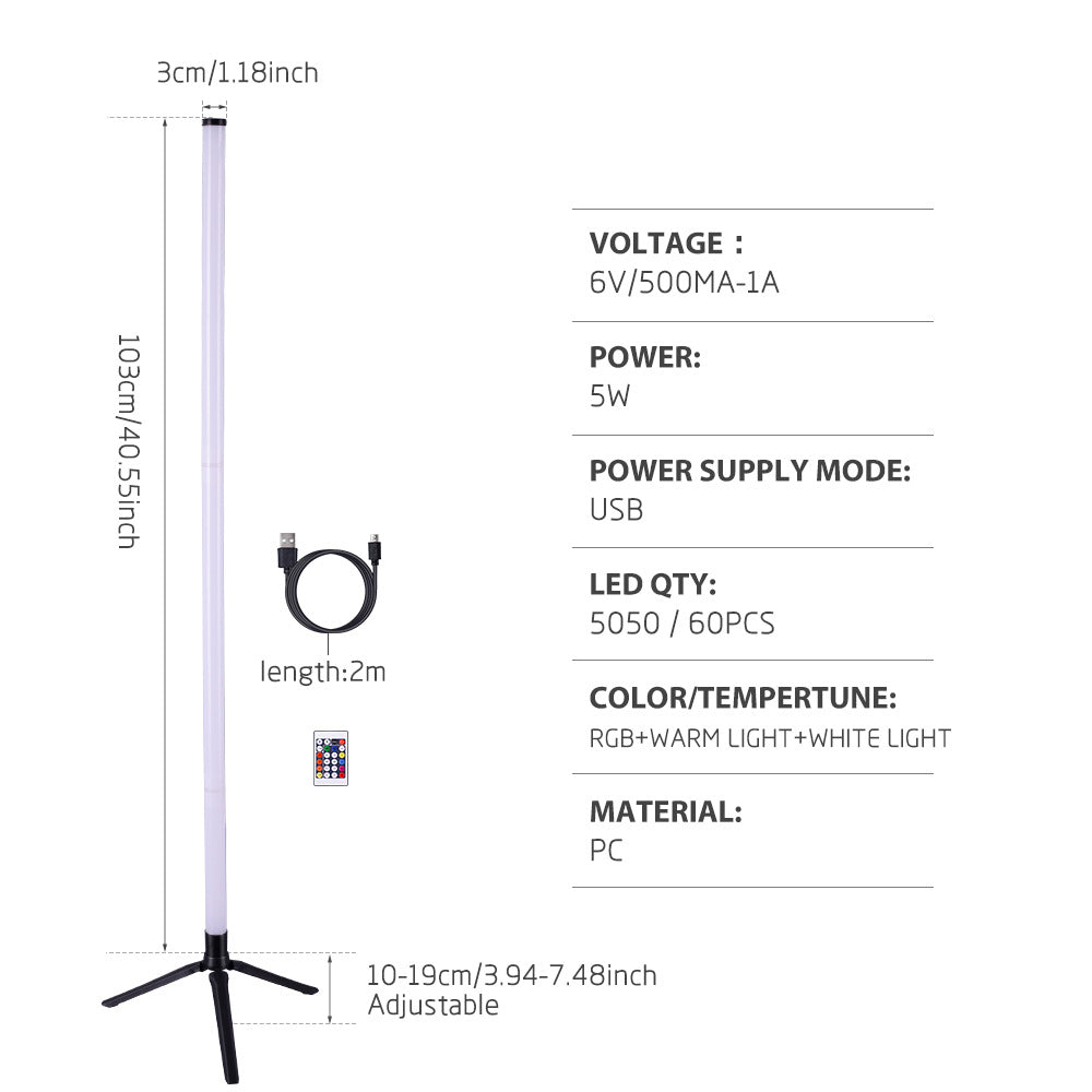 # Remote Control RGB Corner Ambient Light