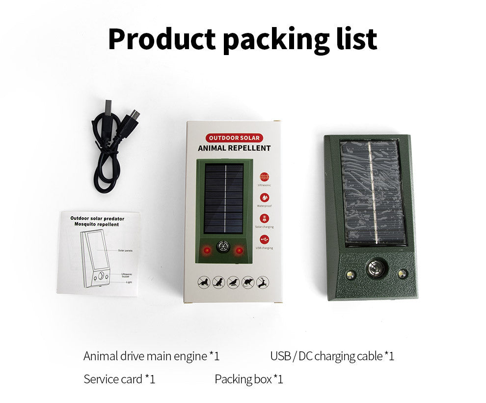 Outdoor Bird Repeller