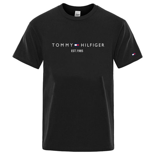 # Stylish Casual Crew Neck Short-Sleeve Men's T-Shirt
