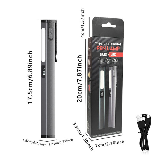 High-Brightness Pen-Shaped Multifunctional Repair Work Light