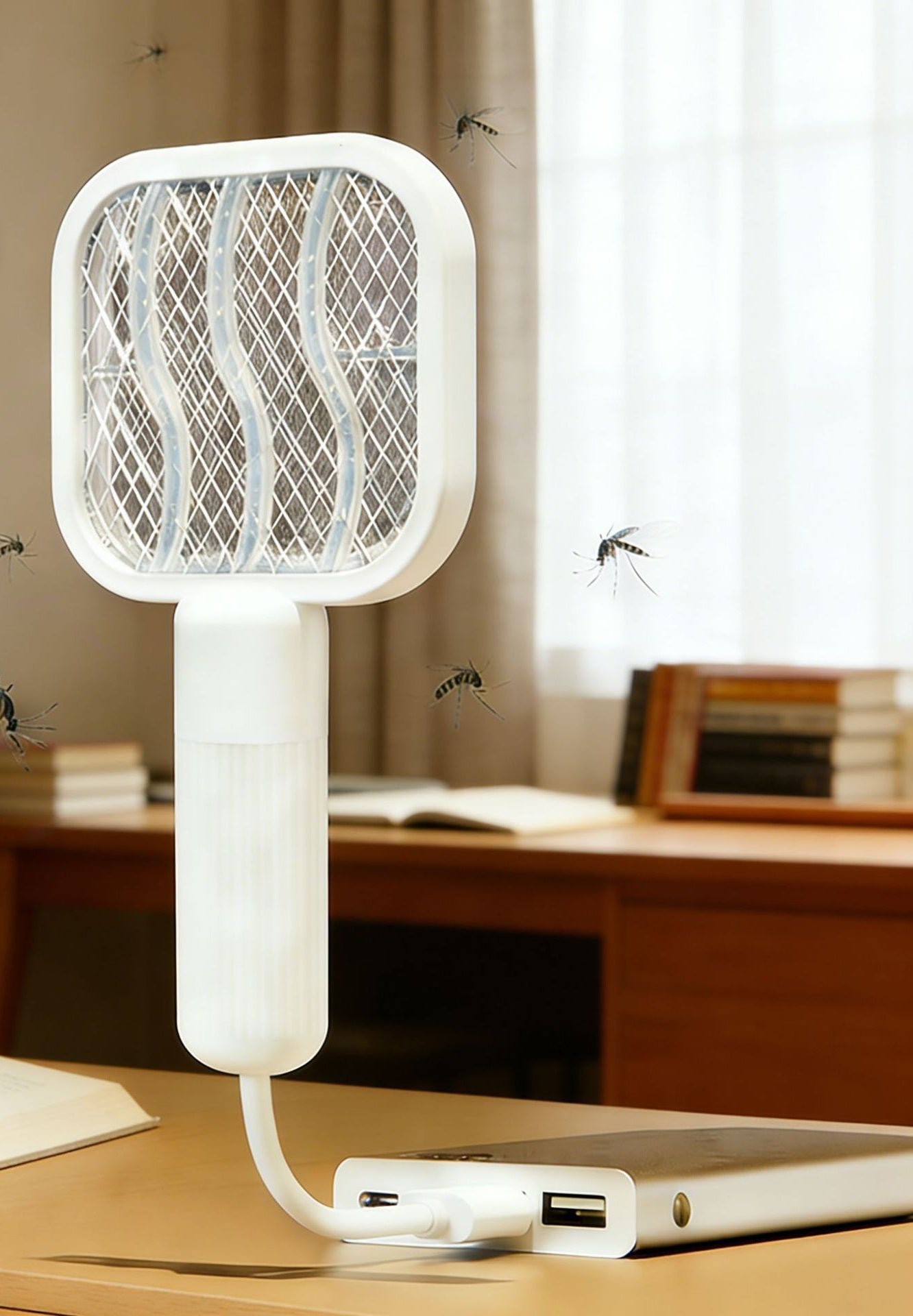 # USB 2-in-1 Mini Electric Mosquito Swatter