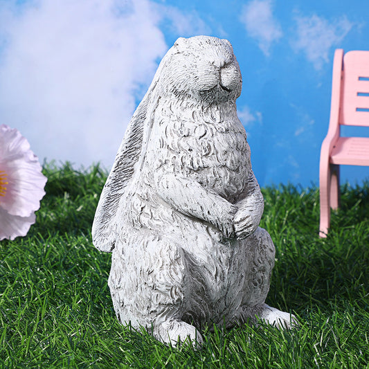 Lop-eared Rabbit Resin Craft Ornament
