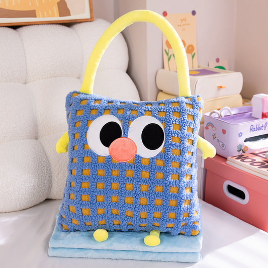 2-in-1 Handheld Pillow/Cushion/Air Conditioning Blanket/Blanket