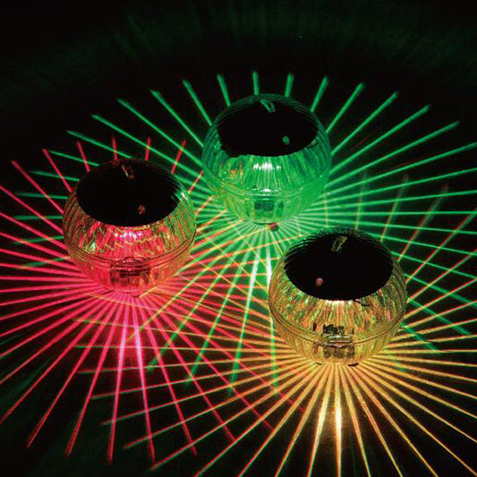 Solar-Powered Floating Water Light