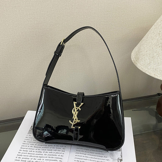 # Stylish and Versatile Patent Leather Women's Handbag
