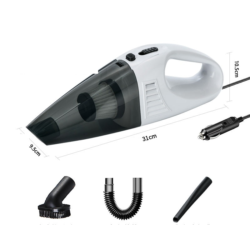 High-power handheld vacuum cleaner for home and car