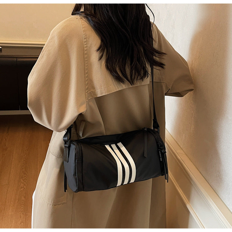 Stylish Sporty Cylindrical Bag