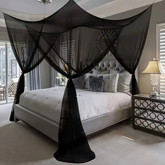 # Four-Door Square Mosquito Net for Beds